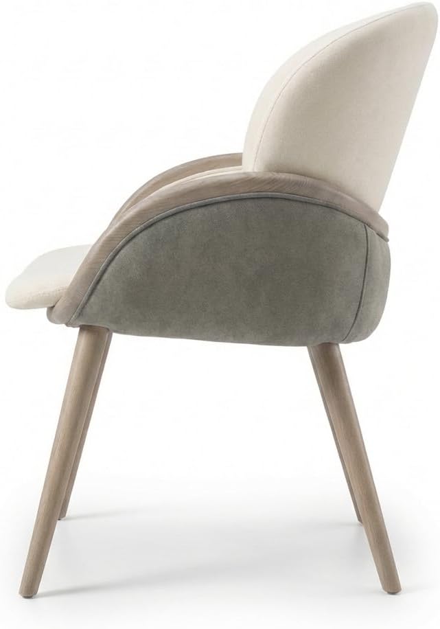 Elyana Curve Lounge Chair – Stylish Curved Lounge Chair for Living Room, Bedroom & Lounge Area