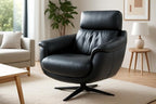 Premium Chair | Genuine Cowhide Leather Armchair | Modern Comfortable Leather Furniture