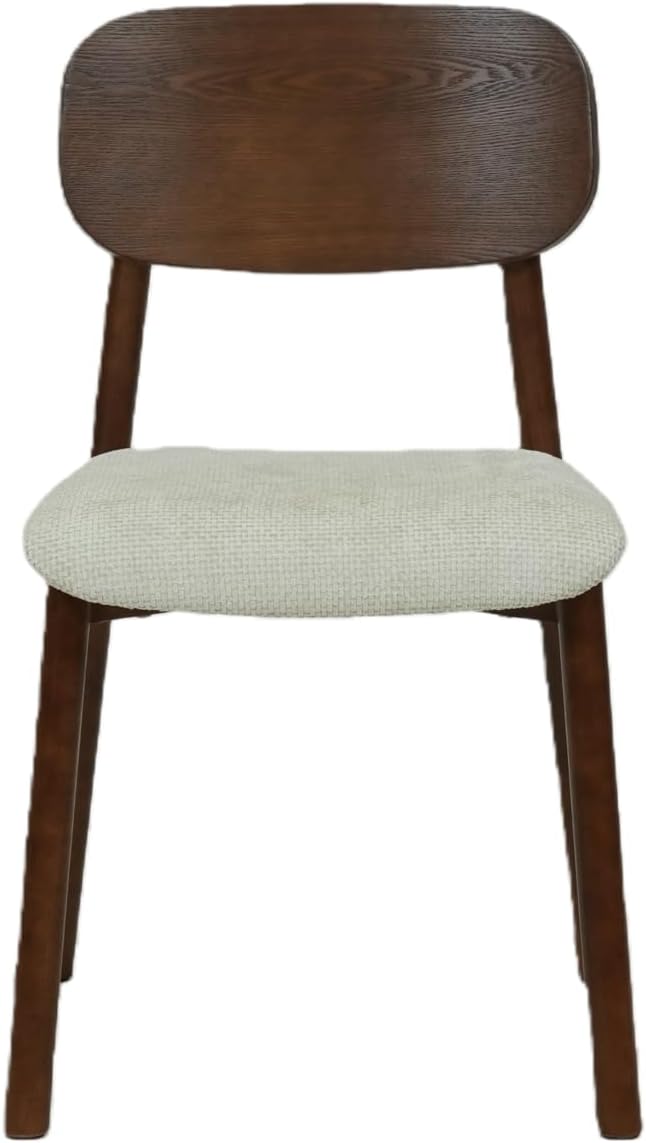 Norden Classic Wooden Chair Set of 2 – Solid Wood Chairs for Dining Room & Living Space
