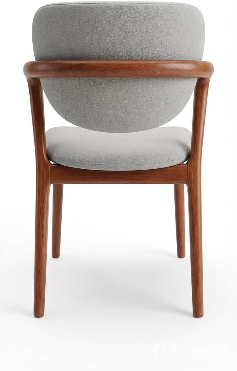 Arvia Curved Dining Chair – Modern Curved Dining Chair for Dining Room & Café Seating
