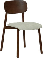 Norden Classic Wooden Chair Set of 2 – Solid Wood Chairs for Dining Room & Living Space