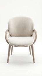 Elyana Curve Lounge Chair – Stylish Curved Lounge Chair for Living Room, Bedroom & Lounge Area