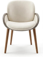 Elyana Curve Lounge Chair – Stylish Curved Lounge Chair for Living Room, Bedroom & Lounge Area