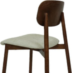 Norden Classic Wooden Chair Set of 2 – Solid Wood Chairs for Dining Room & Living Space