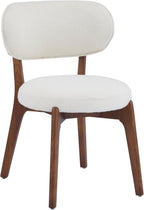 Solara Lounge Dining Chairs Set of 4 Mid Century Modern – Linen Upholstered Seat, Curved Back, Wood Legs – Accent or Side Chair for Home or Office" (Copy)