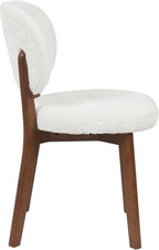 Cloud Comfortent Dining Chair- Solid Wood Legs,Walnut Finish,Textured Fabric-Ideal for Home/Office/Hotel (Copy)