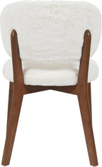 Cloud Comfortent Dining Chair- Solid Wood Legs,Walnut Finish,Textured Fabric-Ideal for Home/Office/Hotel (Copy)