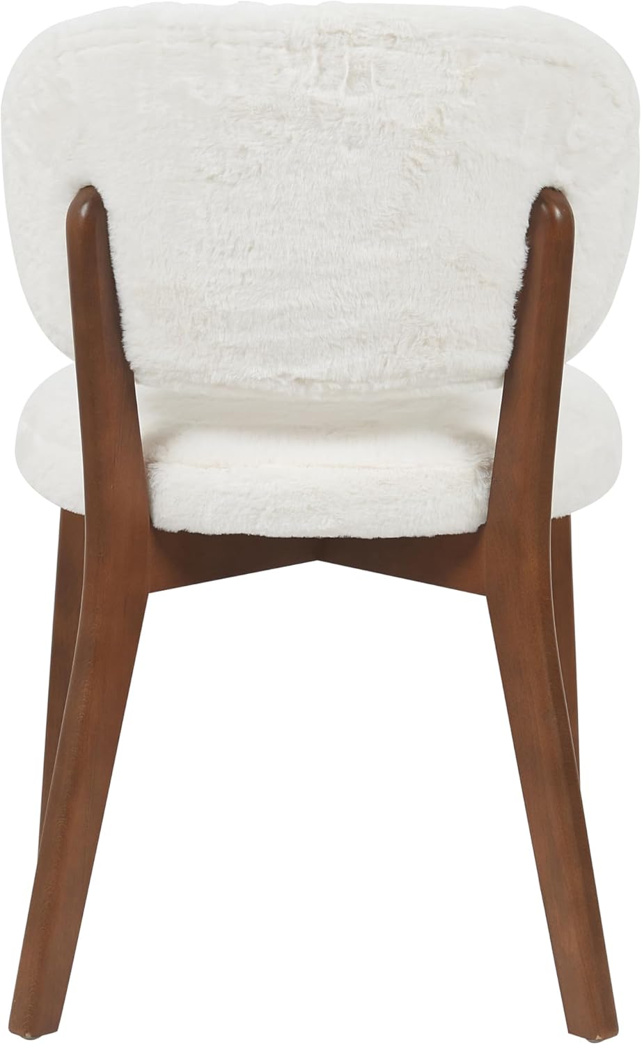 Cloud Comfortent Dining Chair- Solid Wood Legs,Walnut Finish,Textured Fabric-Ideal for Home/Office/Hotel (Copy)