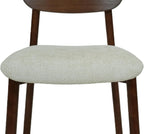Norden Classic Wooden Chair Set of 2 – Solid Wood Chairs for Dining Room & Living Space