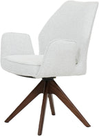 Verta Swivel Armchair Set of 1 – Modern Swivel Armchairs for Living Room & Office