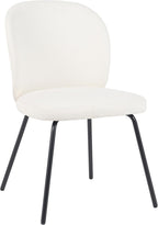 HomeAara Luna Curved Back Chair-Comfortable,Durable Steel legs,PremiumFabric-Ideal for Home/Office/Hotel (Copy)