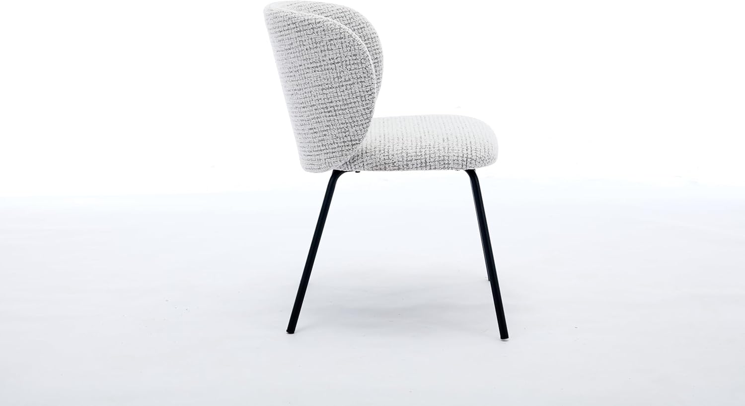 Moderina Dining Chairs Set of 2-Comfortable,Durable,Textured Fabric-Ideal for Home/Office/Hotel