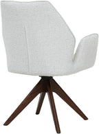 Verta Swivel Armchair Set of 1 – Modern Swivel Armchairs for Living Room & Office