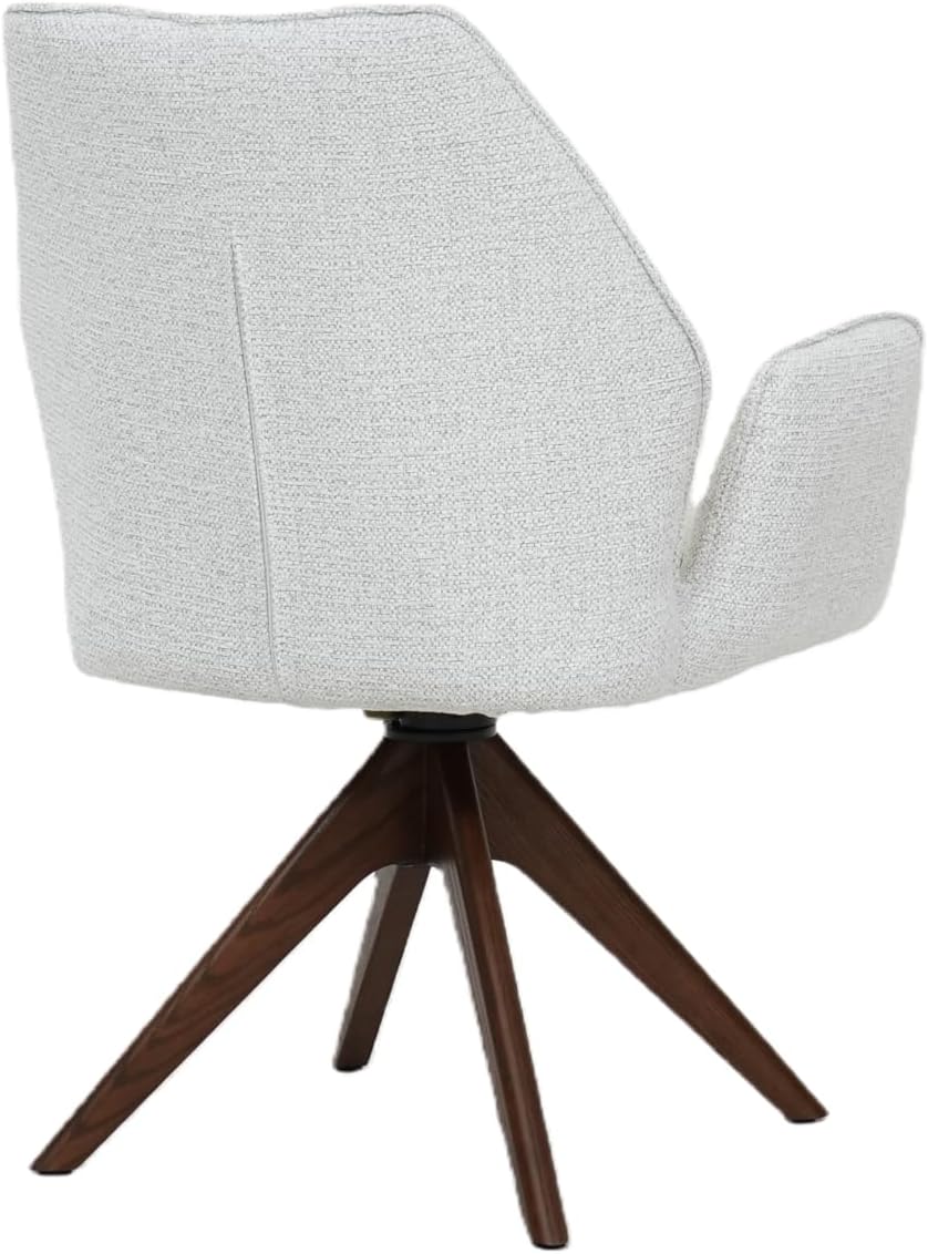 Verta Swivel Armchair Set of 2 – Modern Swivel Armchairs for Living Room & Office