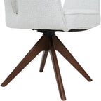 Verta Swivel Armchair Set of 1 – Modern Swivel Armchairs for Living Room & Office