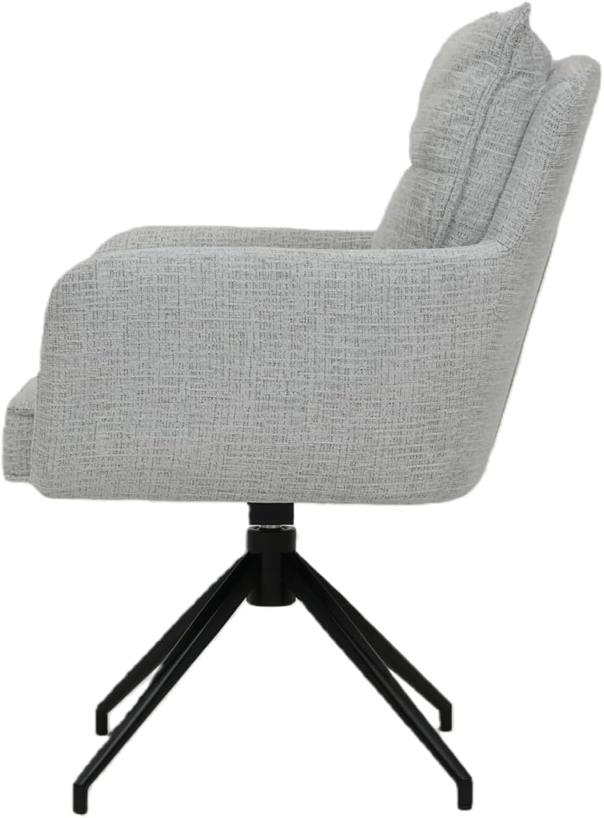 Tesso Swivel Lounge Chair Set of 2 – Contemporary Swivel Lounge Chairs for Living Room & Lounge Area