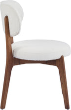 Solara Lounge Dining Chairs Set of 4 Mid Century Modern – Linen Upholstered Seat, Curved Back, Wood Legs – Accent or Side Chair for Home or Office" (Copy)