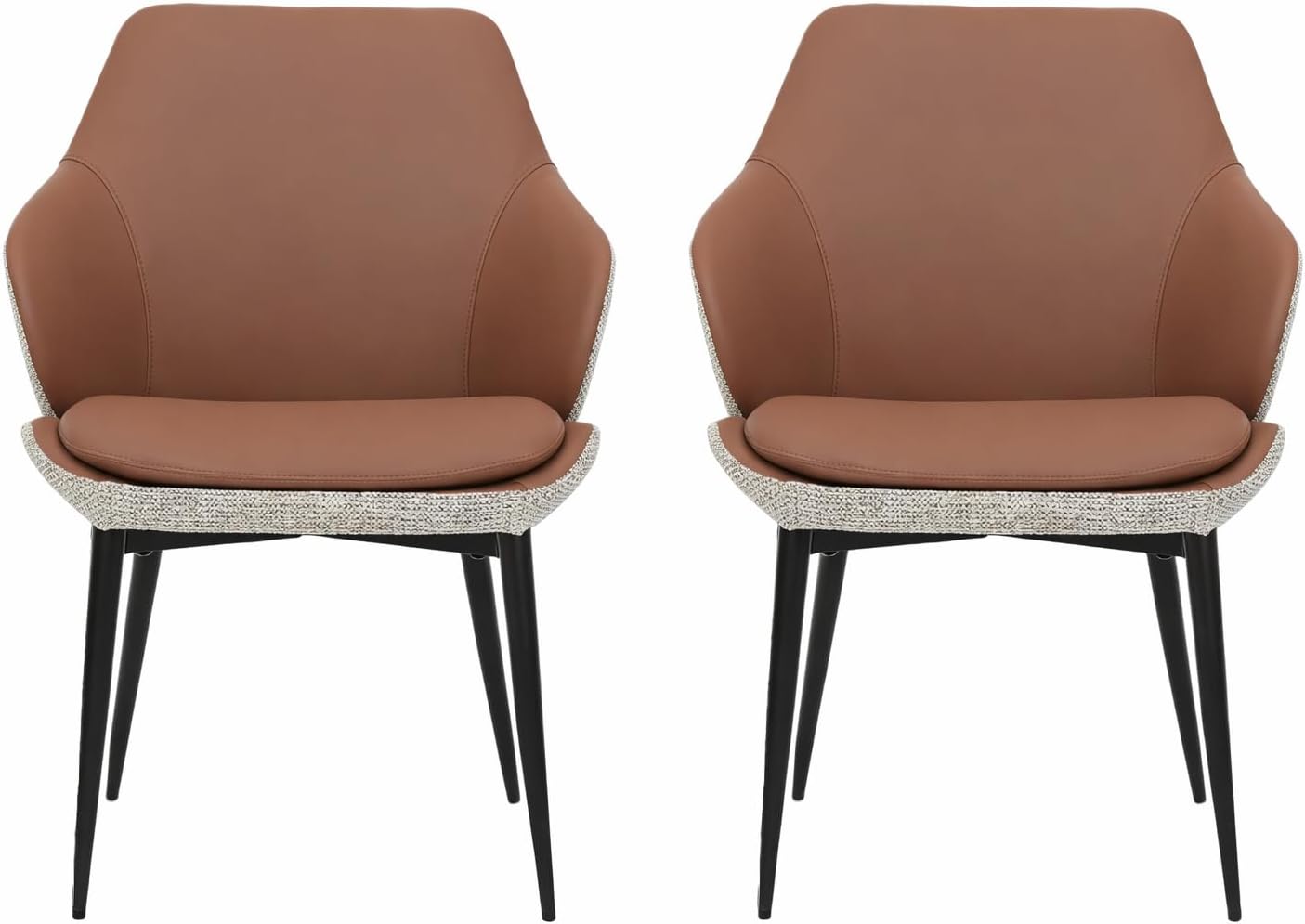 Arcon Flex Lounge Chair Set of 2 – Modern Lounge Chairs with Ergonomic Design for Home & Office