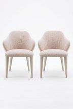 Luxora Curve Lounge Chair Set of 2 – Modern Curved Design Lounge Chairs for Living Room & Bedroom
