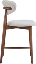 Home Aara Aero Lounge, Textured Fabric, Curved Back,Comfortable, Solid Wood Frame, Ideal for Dining Table/Home/Office