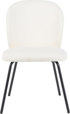 HomeAara Luna Curved Back Chair-Comfortable,Durable Steel legs,PremiumFabric-Ideal for Home/Office/Hotel (Copy)