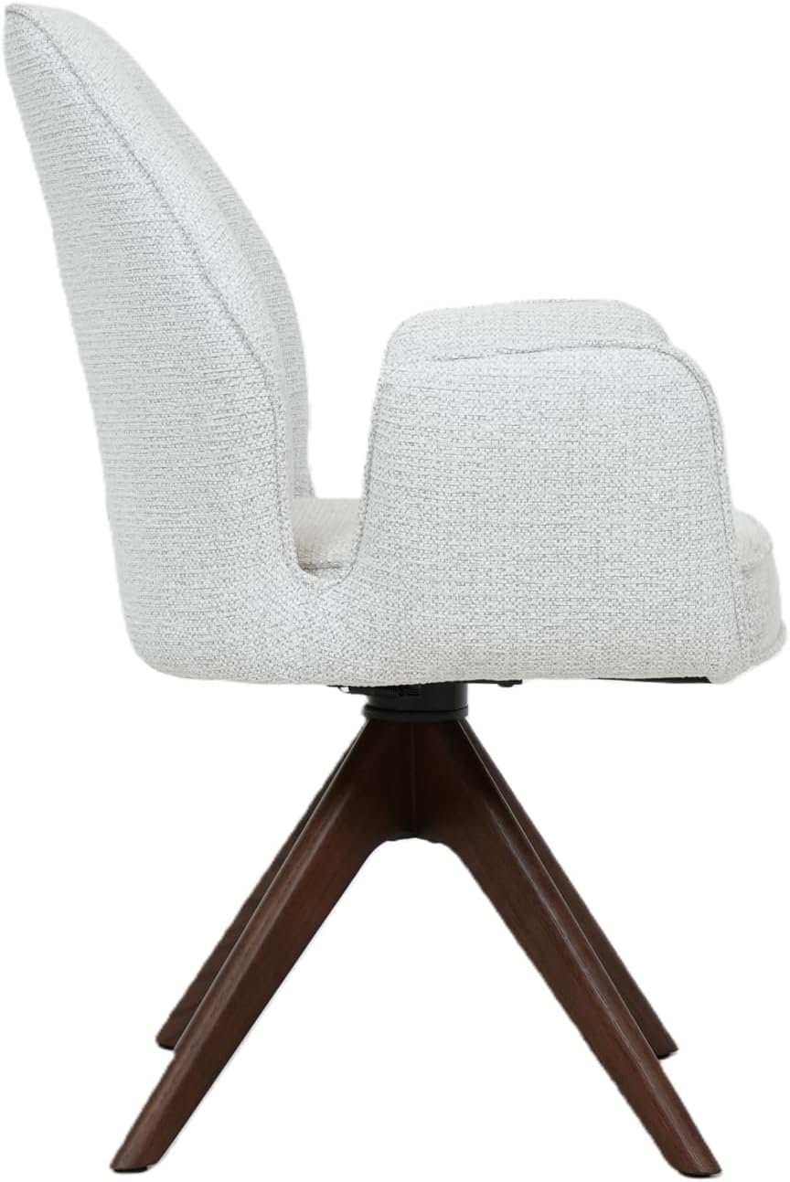 Verta Swivel Armchair Set of 1 – Modern Swivel Armchairs for Living Room & Office