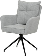Tesso Swivel Lounge Chair Set of 1 – Contemporary Swivel Lounge Chairs for Living Room & Lounge Area