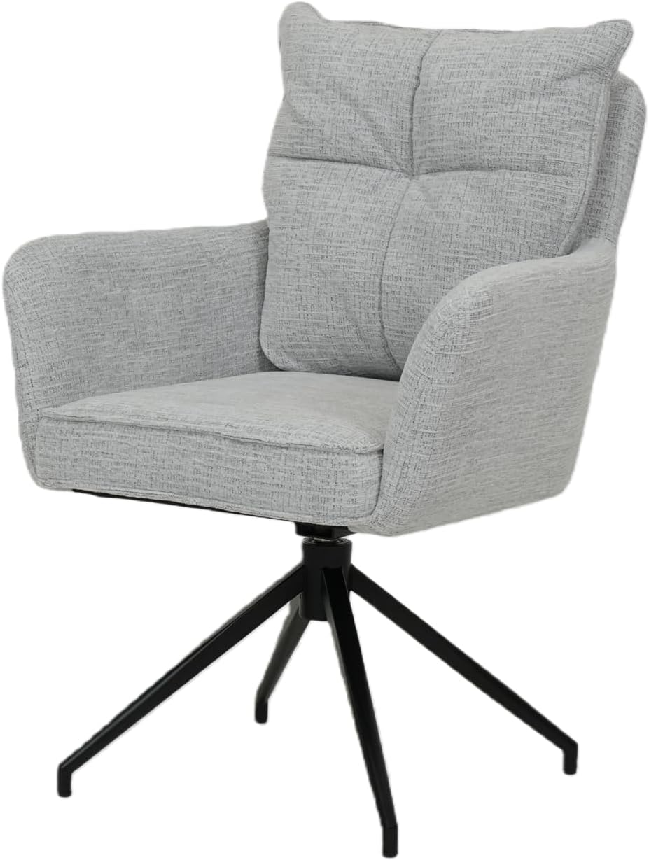 Tesso Swivel Lounge Chair Set of 2 – Contemporary Swivel Lounge Chairs for Living Room & Lounge Area