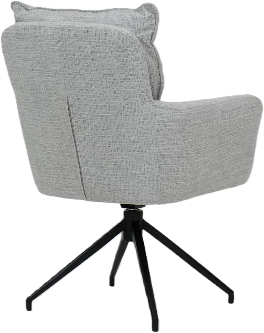 Tesso Swivel Lounge Chair Set of 1 – Contemporary Swivel Lounge Chairs for Living Room & Lounge Area