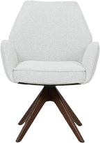 Verta Swivel Armchair Set of 1 – Modern Swivel Armchairs for Living Room & Office