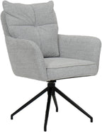 Tesso Swivel Lounge Chair Set of 1 – Contemporary Swivel Lounge Chairs for Living Room & Lounge Area