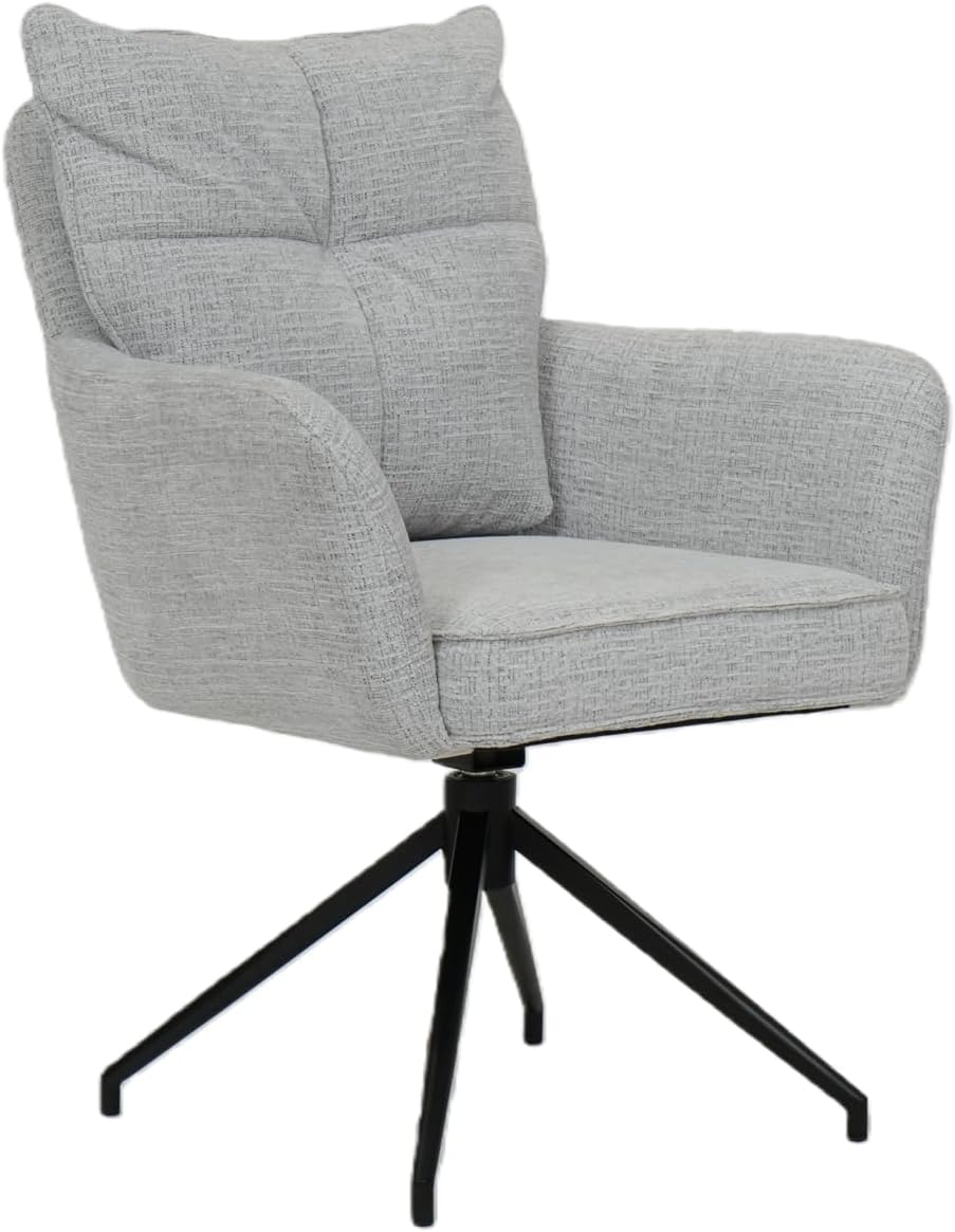 Tesso Swivel Lounge Chair Set of 1 – Contemporary Swivel Lounge Chairs for Living Room & Lounge Area