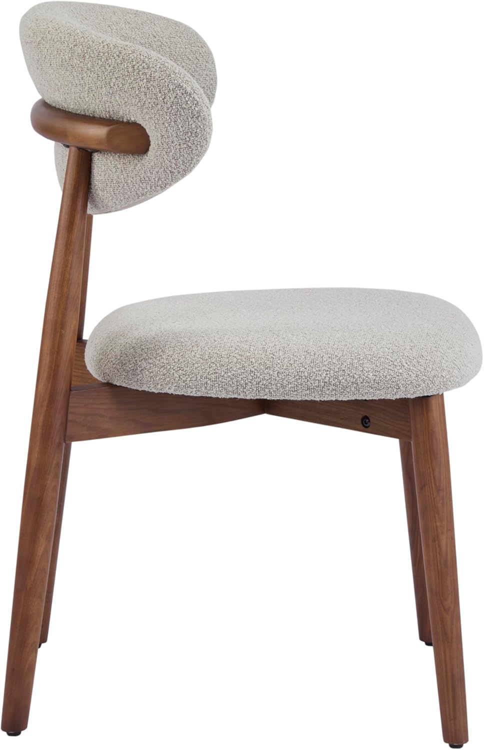 Arvo Chairs , Comfortable, Organic Curves, Wood Legs,Scandinavian Style Dining Chair with Fabric Seat, Ideal for Dining Table/Home/Office (Copy)