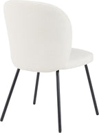 HomeAara Luna Curved Back Chair-Comfortable,Durable Steel legs,PremiumFabric-Ideal for Home/Office/Hotel (Copy)