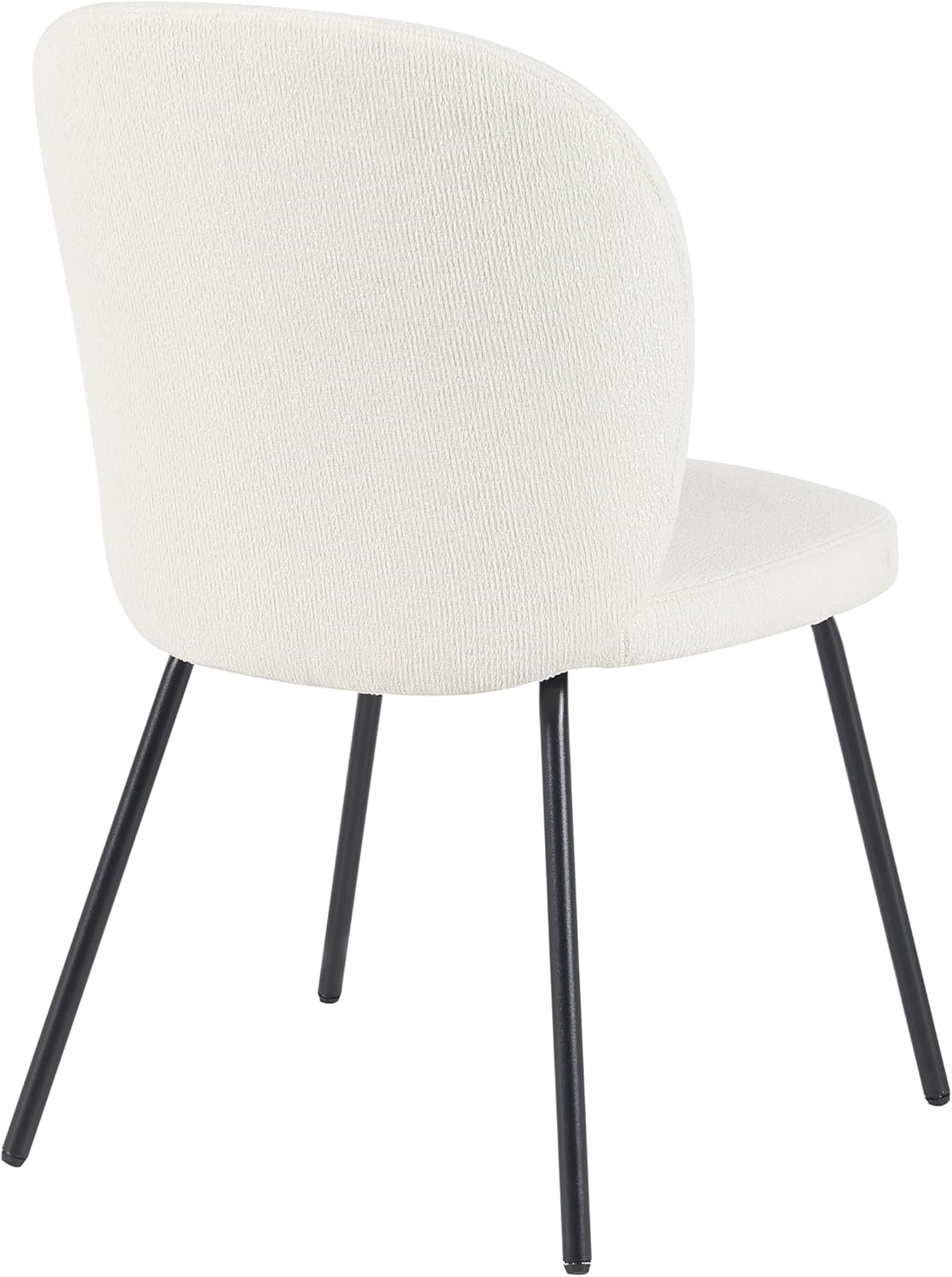HomeAara Luna Curved Back Chair-Comfortable,Durable Steel legs,PremiumFabric-Ideal for Home/Office/Hotel (Copy)