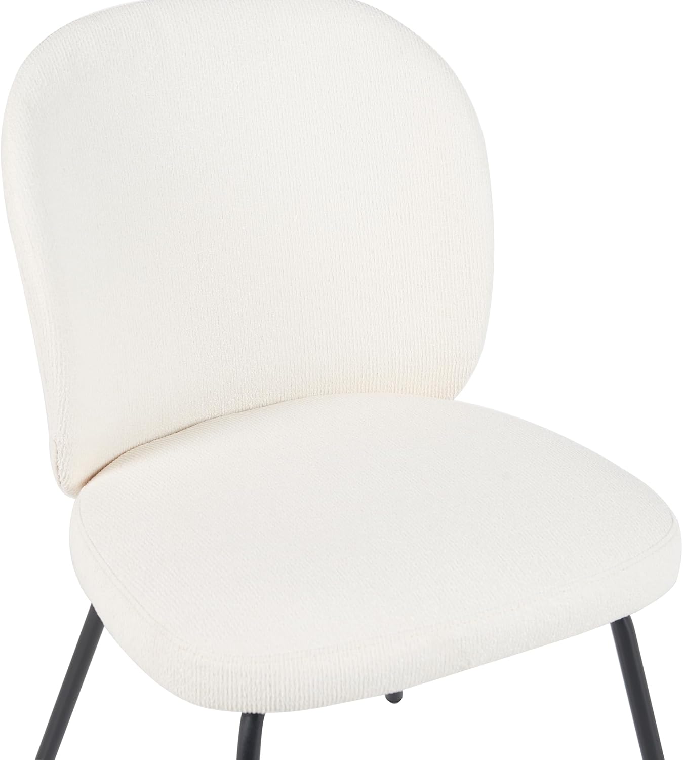HomeAara Luna Curved Back Chair-Comfortable,Durable Steel legs,PremiumFabric-Ideal for Home/Office/Hotel (Copy)