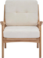 HomeAara Orin Lounge Chair, Comfortable, Solid Wood Frame with Premium Fabric Seating, Ideal for Living Room