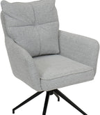 Tesso Swivel Lounge Chair Set of 1 – Contemporary Swivel Lounge Chairs for Living Room & Lounge Area