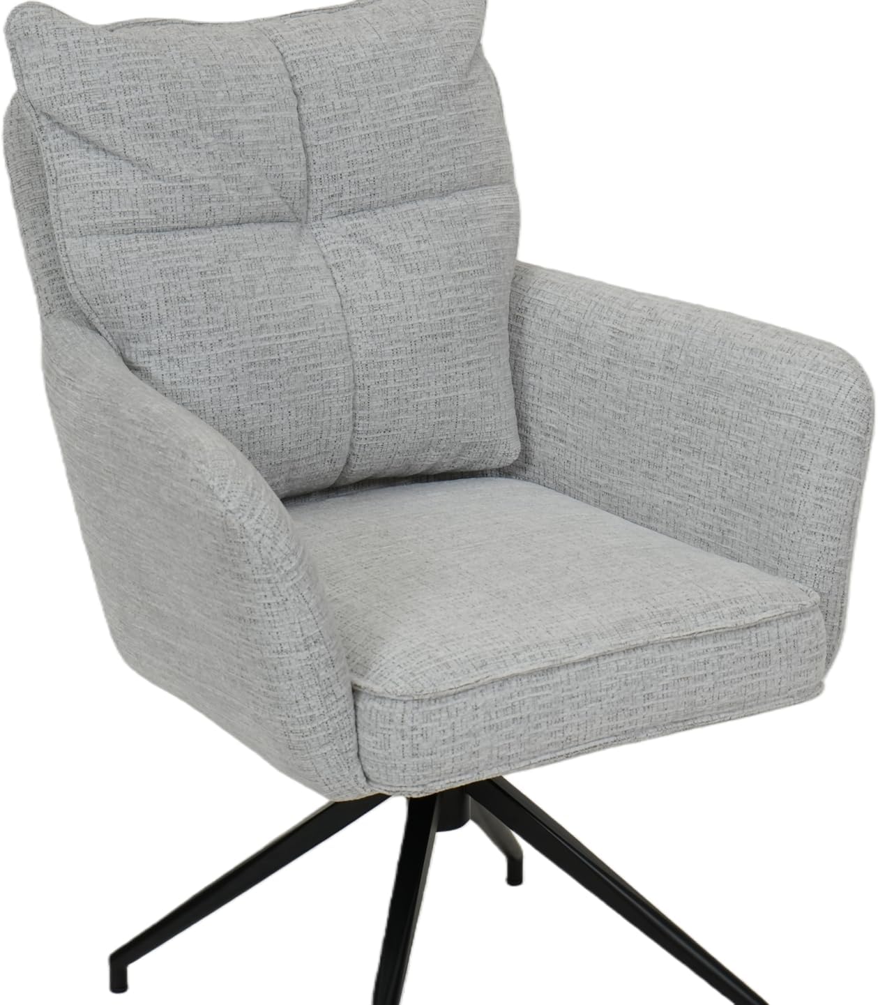Tesso Swivel Lounge Chair Set of 1 – Contemporary Swivel Lounge Chairs for Living Room & Lounge Area