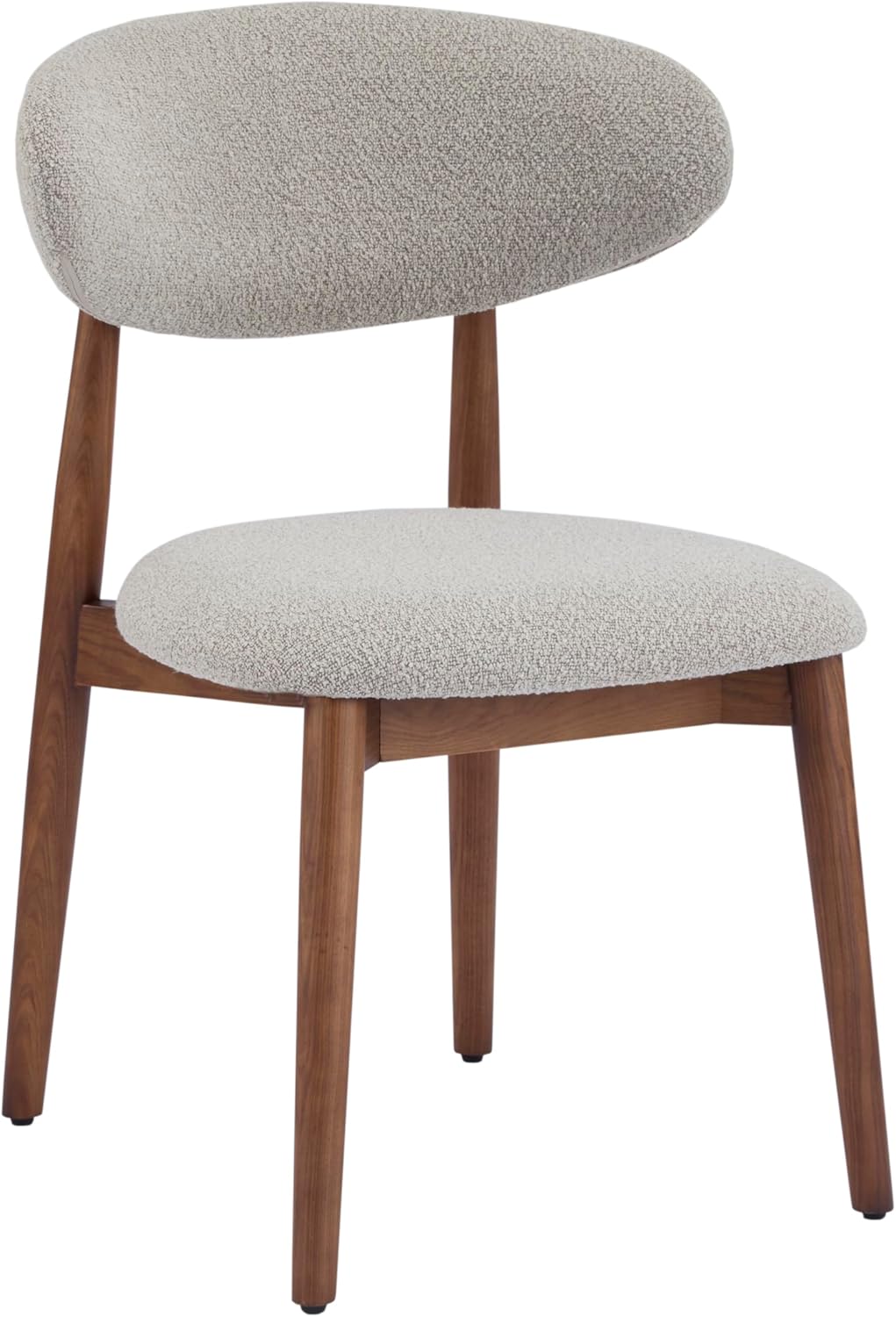 Arvo Chairs , Comfortable, Organic Curves, Wood Legs,Scandinavian Style Dining Chair with Fabric Seat, Ideal for Dining Table/Home/Office (Copy)