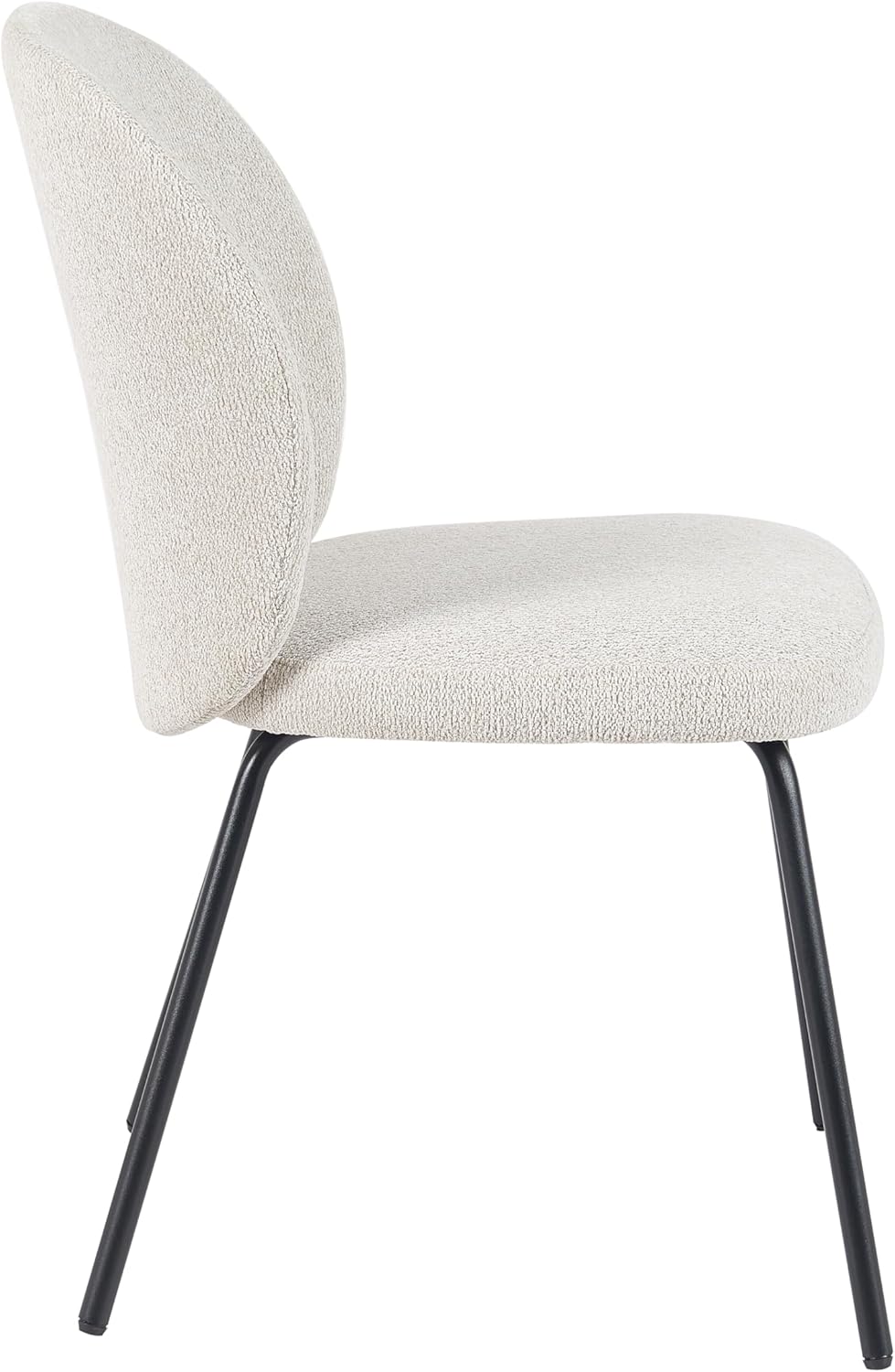 HomeAara Arlo Dining Chairs Set of 2-Comfortable, Steel legs,PremiumFabric-Ideal for Home/Office/Hotel