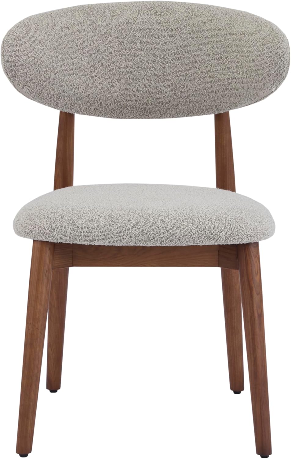 Arvo Chairs , Comfortable, Organic Curves, Wood Legs,Scandinavian Style Dining Chair with Fabric Seat, Ideal for Dining Table/Home/Office (Copy)