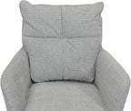Tesso Swivel Lounge Chair Set of 1 – Contemporary Swivel Lounge Chairs for Living Room & Lounge Area