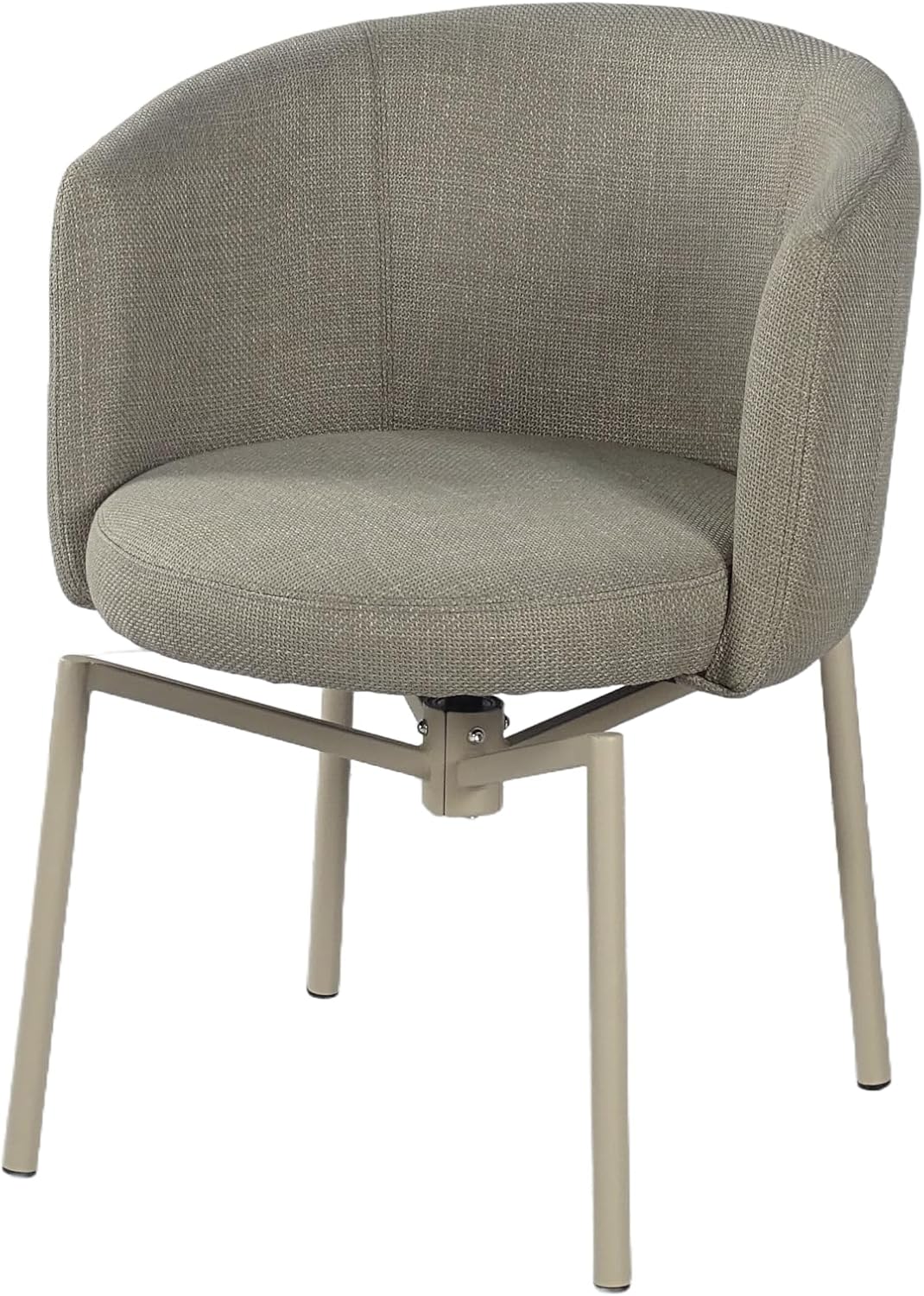 Orbit Swivel Upholstered Chairs Set of 2