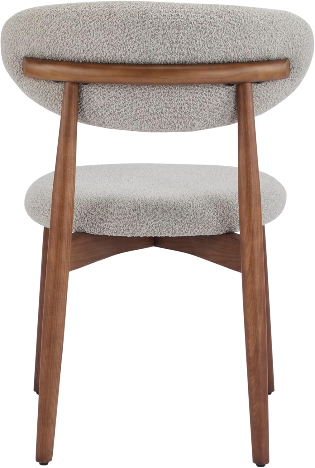 Arvo Chairs , Comfortable, Organic Curves, Wood Legs,Scandinavian Style Dining Chair with Fabric Seat, Ideal for Dining Table/Home/Office (Copy)