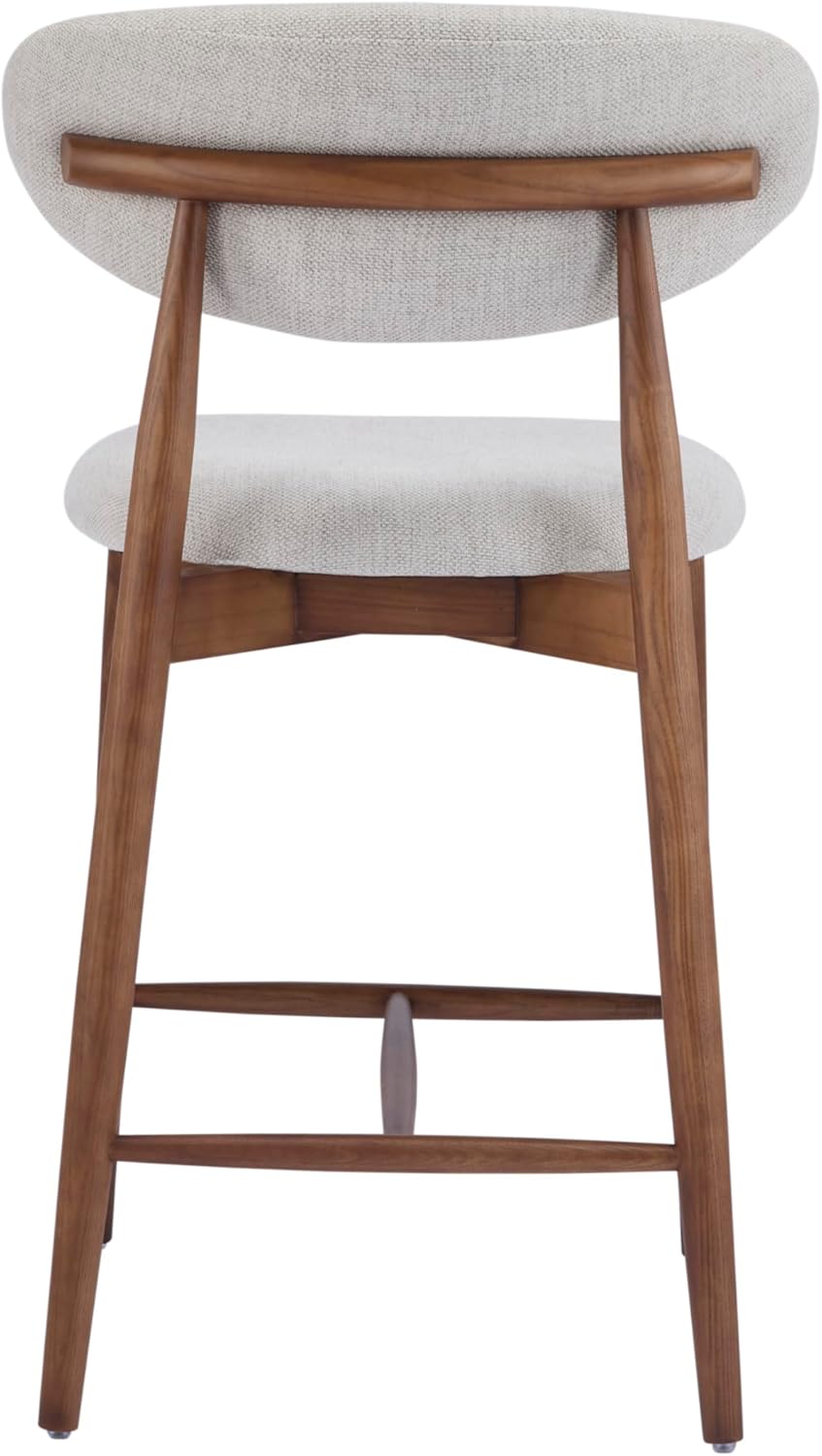 Home Aara Aero Lounge, Textured Fabric, Curved Back,Comfortable, Solid Wood Frame, Ideal for Dining Table/Home/Office