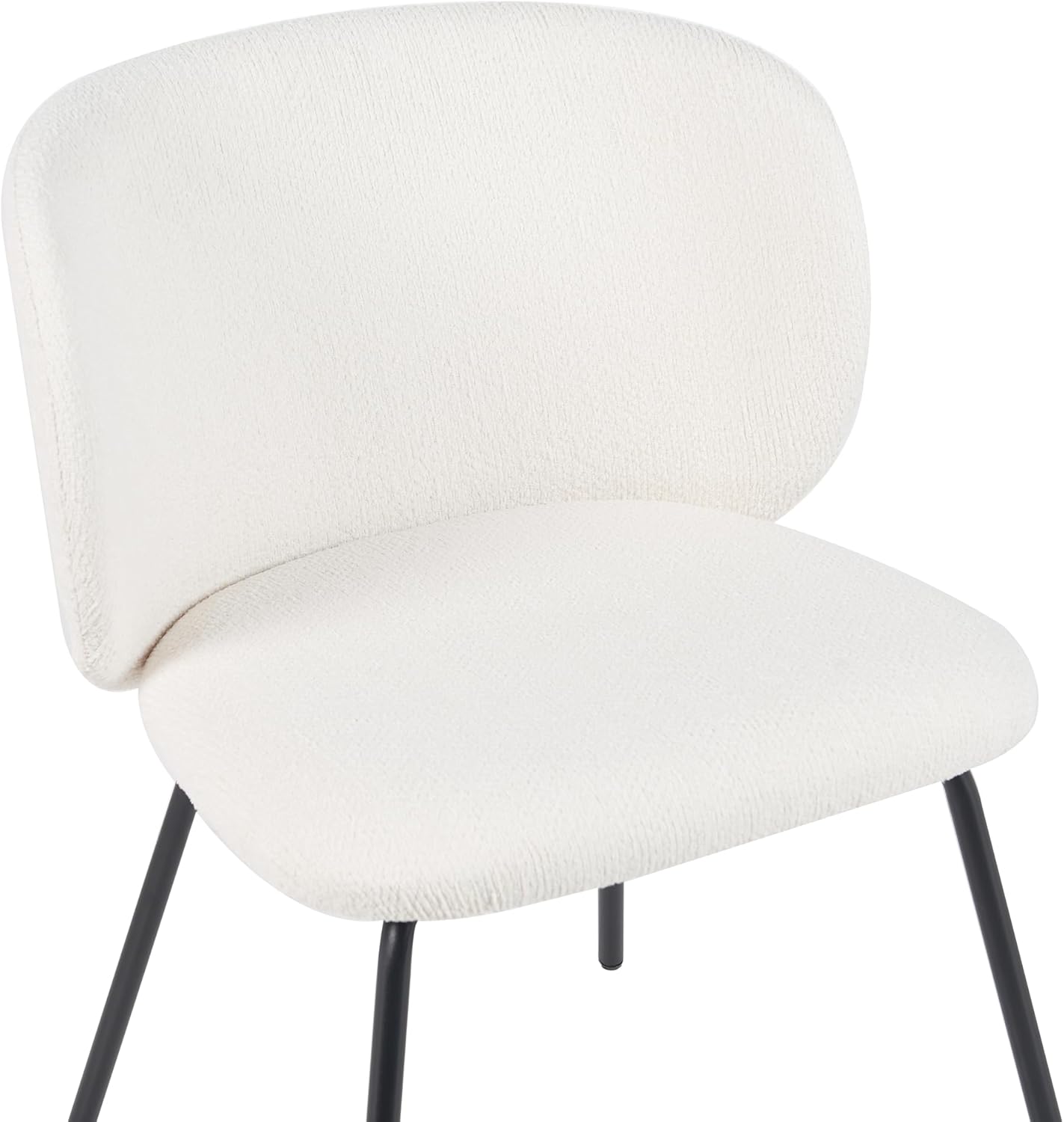 Milo Dining Chairs Set of 2-Comfortable,Durable,Textured Fabric-Ideal for Home/Office/Hotel