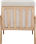 HomeAara Premium Zenith Lounge Chair, Comfortable, Solid Wood Frame with Soft Seat, Ideal for Living Room/Home/Office