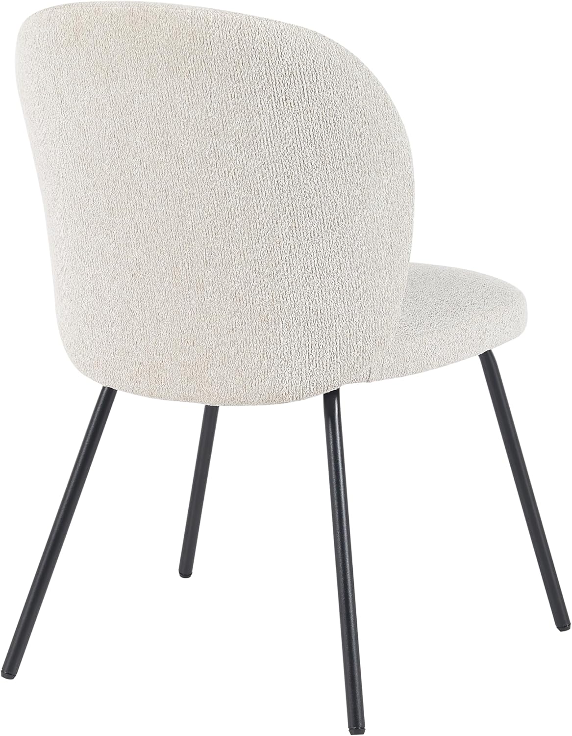 HomeAara Arlo Dining Chairs Set of 2-Comfortable, Steel legs,PremiumFabric-Ideal for Home/Office/Hotel