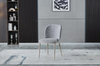 Celeste Curve Upholstered Chairs Set of 4